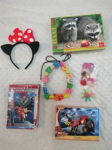 Отдам пазлы, обруч, развивашки - частное объявление в Неизвестно