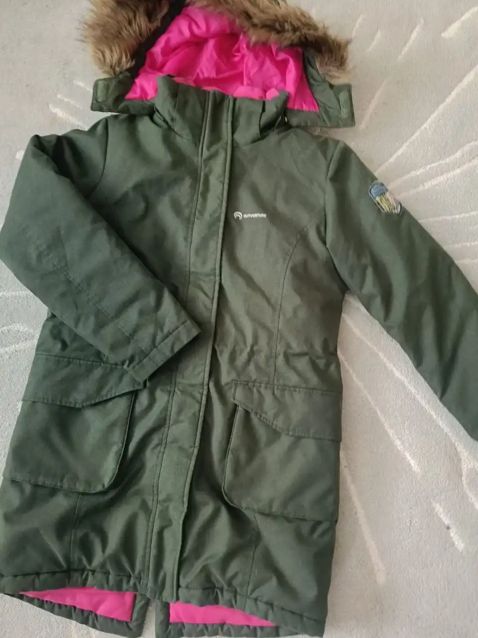 Зимняя парка для девочки Outventure 158