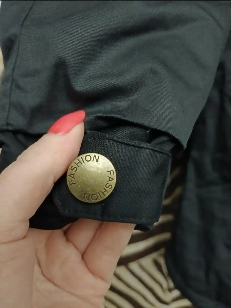 Мужская парка с искусственным мехом