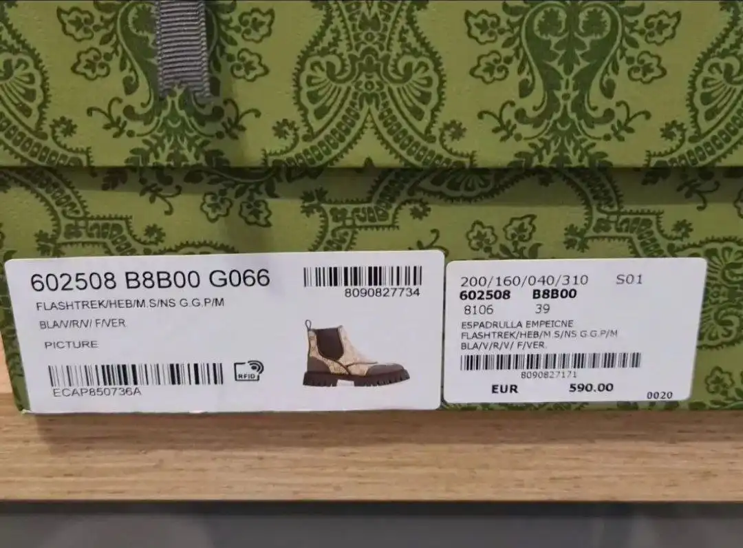 Новые ботильоны Gucci Canvas размер 40-41