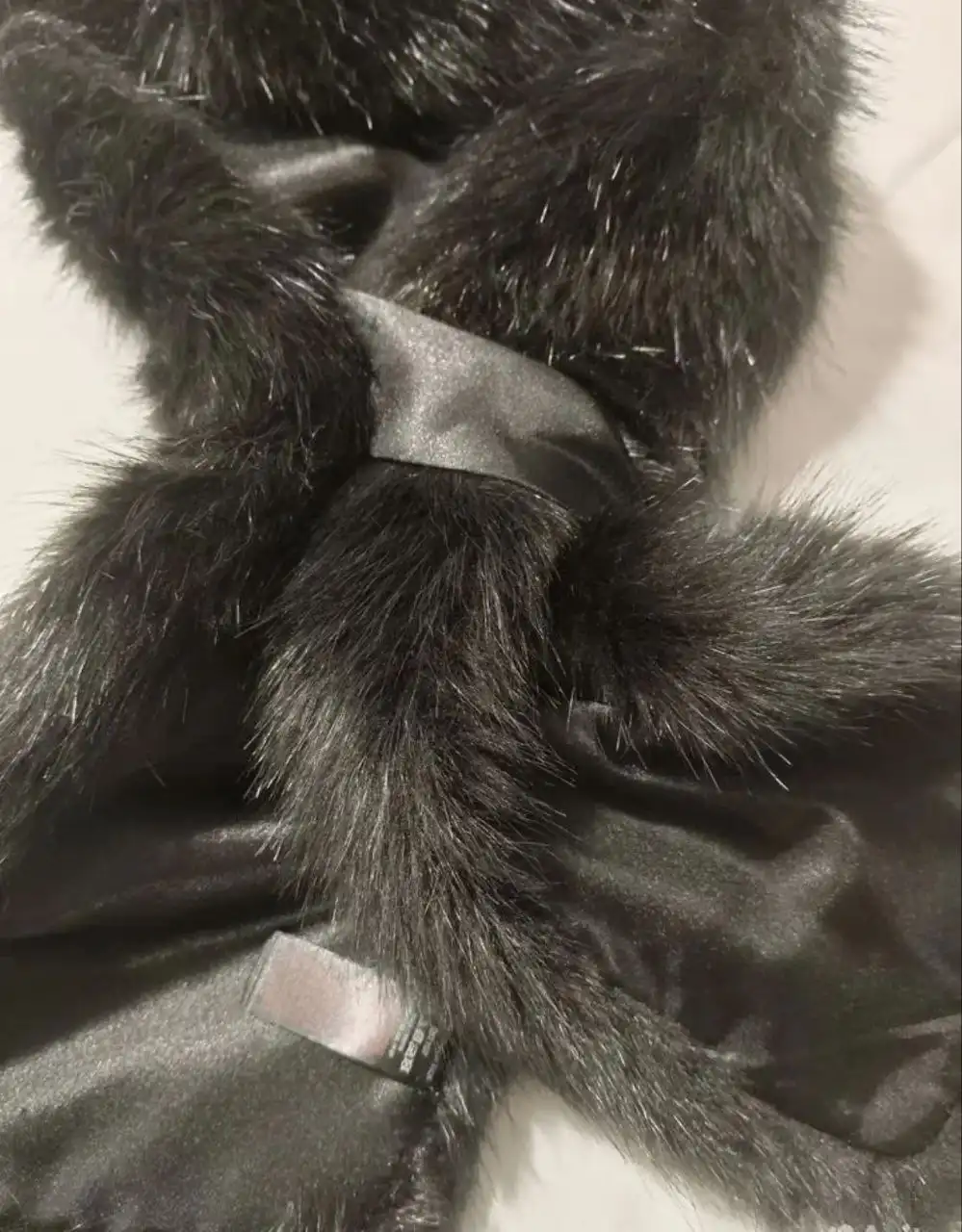 Шарф меховой новый черный - Аксессуары (Одежда) в Москва