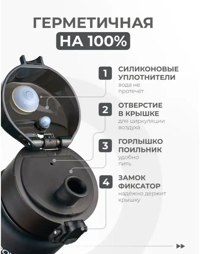 Шейкер-бутылочка для воды 700 мл б/у - Спортивные товары (Барахолка) в Москва
