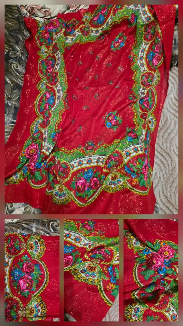 Шаль тонкая шерсть периода СССР японского производства - Барахолка в Подольск