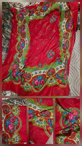 Шаль тонкая шерсть периода СССР японского производства - Кухонная утварь в Подольск