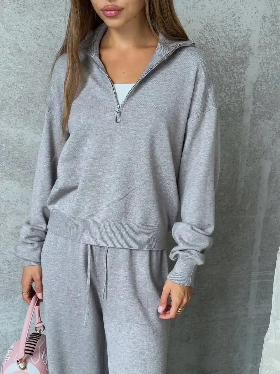 Женский трикотажный костюм, новый с биркой, Корея, размер 42-46 - Женская одежда (Одежда) в Подольск