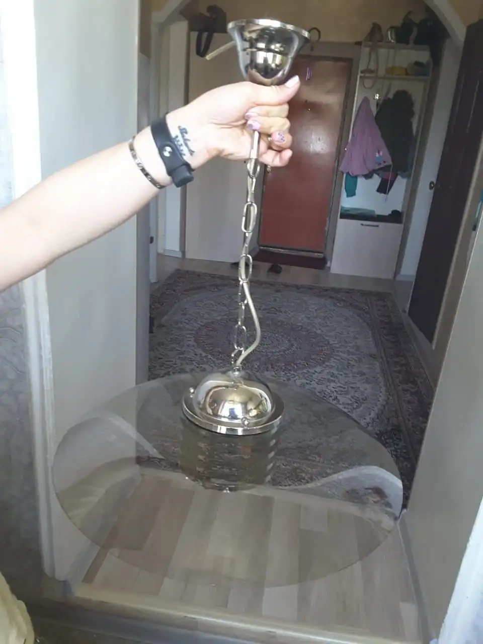 Продажа люстр в стиле лофт и латунной трехрожковой - Освещение (Для дома и дачи) в Подольск