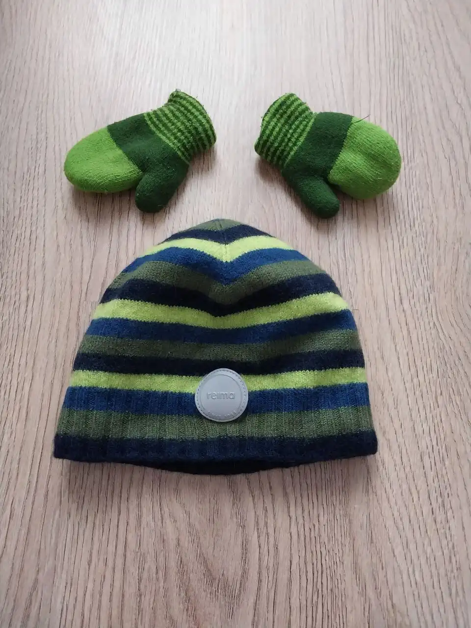 Шапка и варежки Reima 52 размер - Детская одежда (Одежда) в Бутово