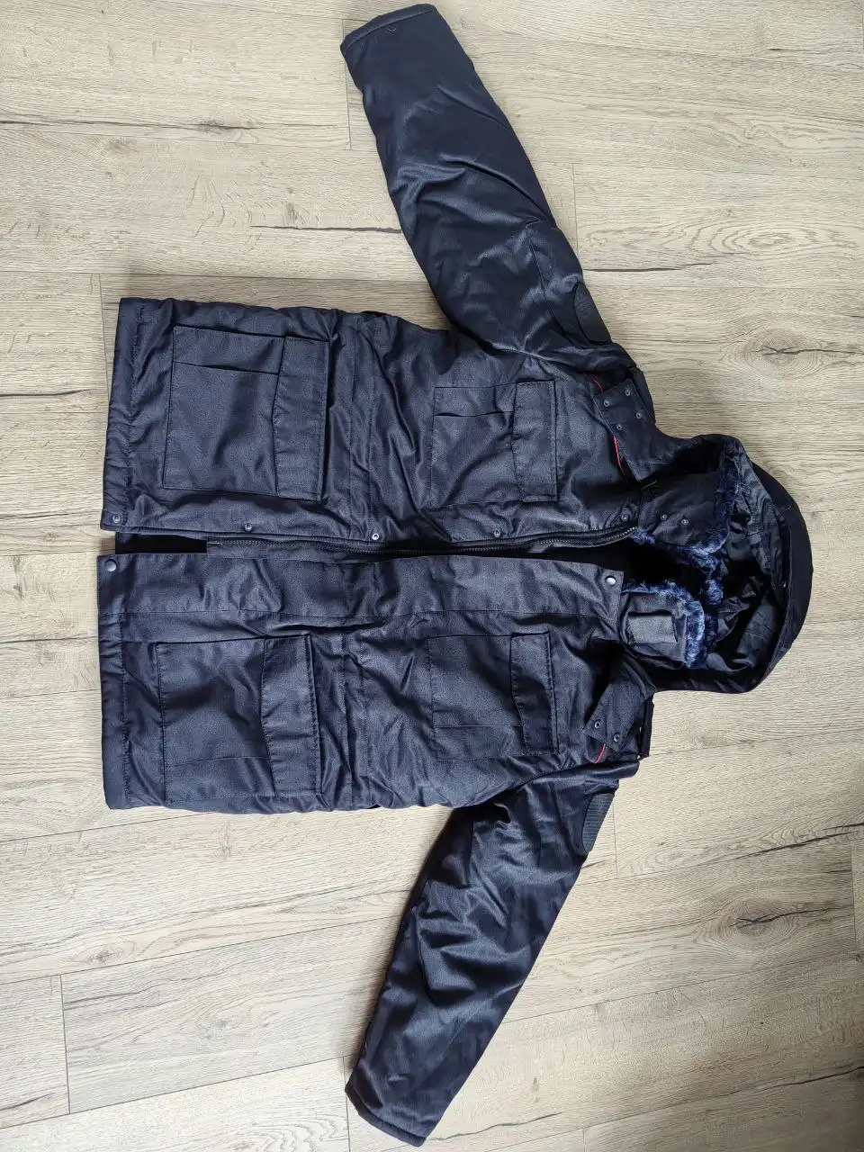 Бушлат зимний 56 размер, новый с дополнительной подкладкой - Верхняя одежда (Одежда) в Бутово