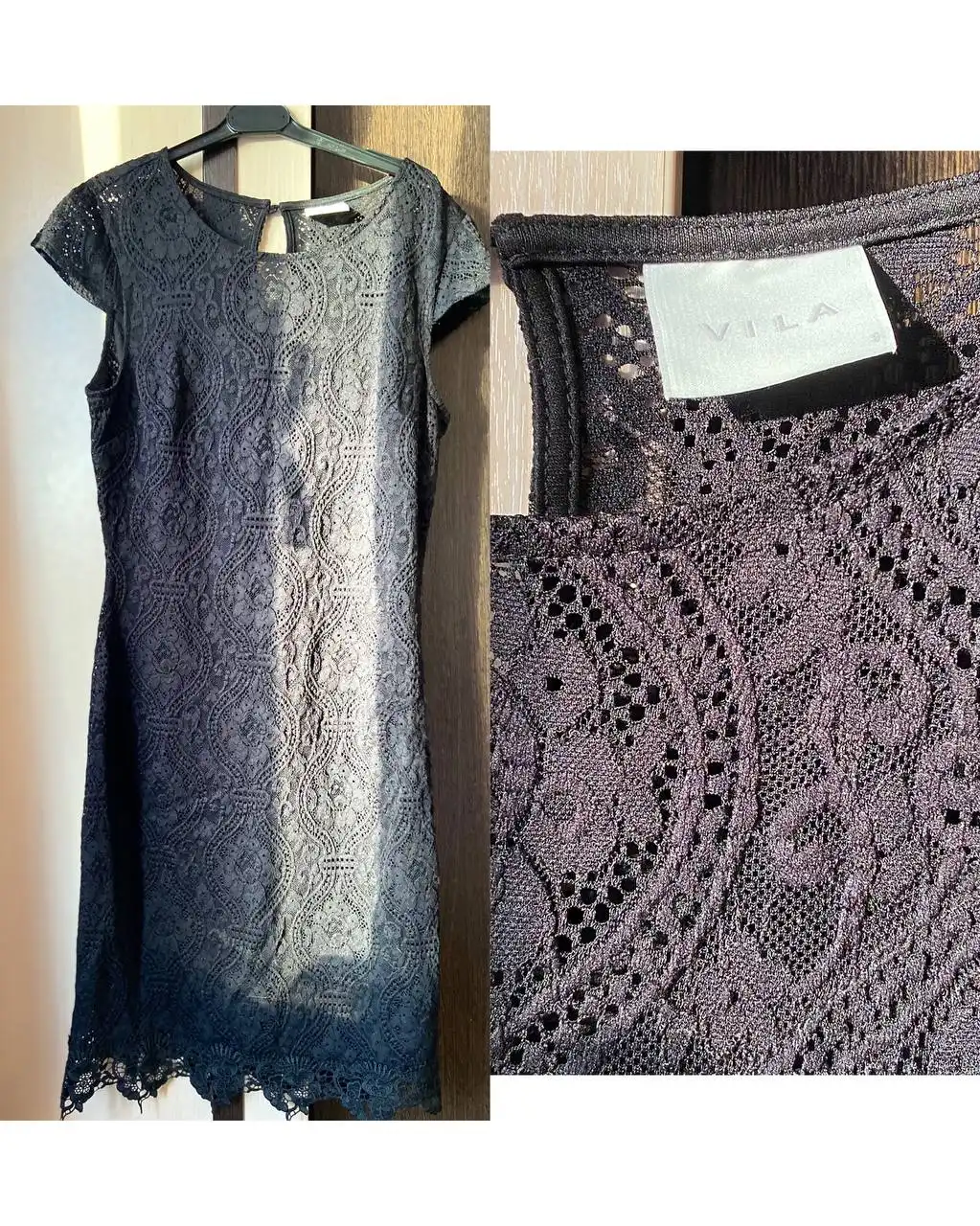 Женское платье из гипюра Vila размер S - Платья (Одежда) в Подольск