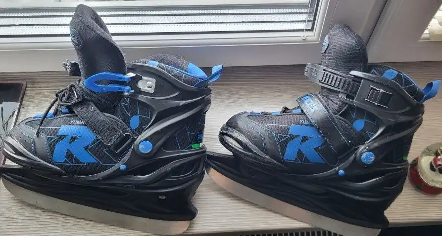 Б/у коньки 38 размер сломанная лапка - Коньки (Хобби и отдых) в Бутово