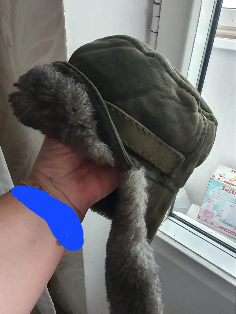 Зимняя детская шапка из овчины - Головные уборы (Одежда) в Подольск