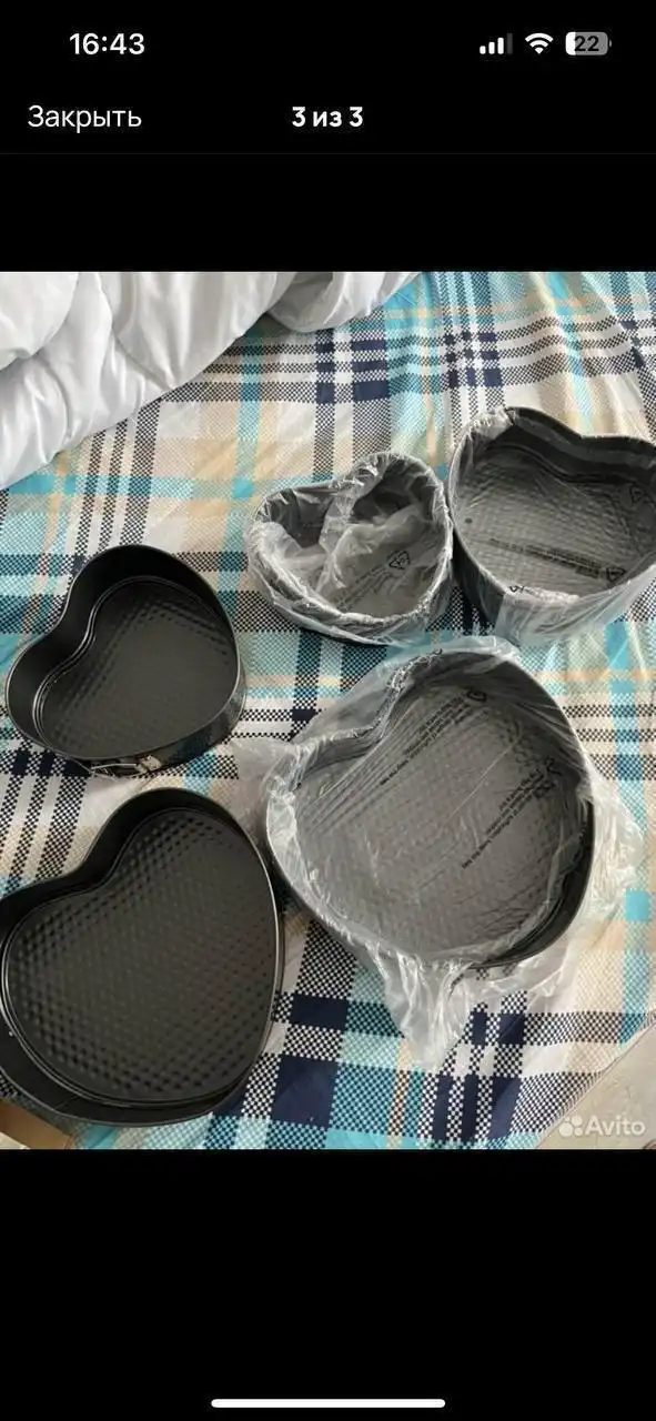 Формы для запекания/выпечки новые в коробке 5шт - Посуда и кухонные принадлежности (Для дома и дачи) в Подольск