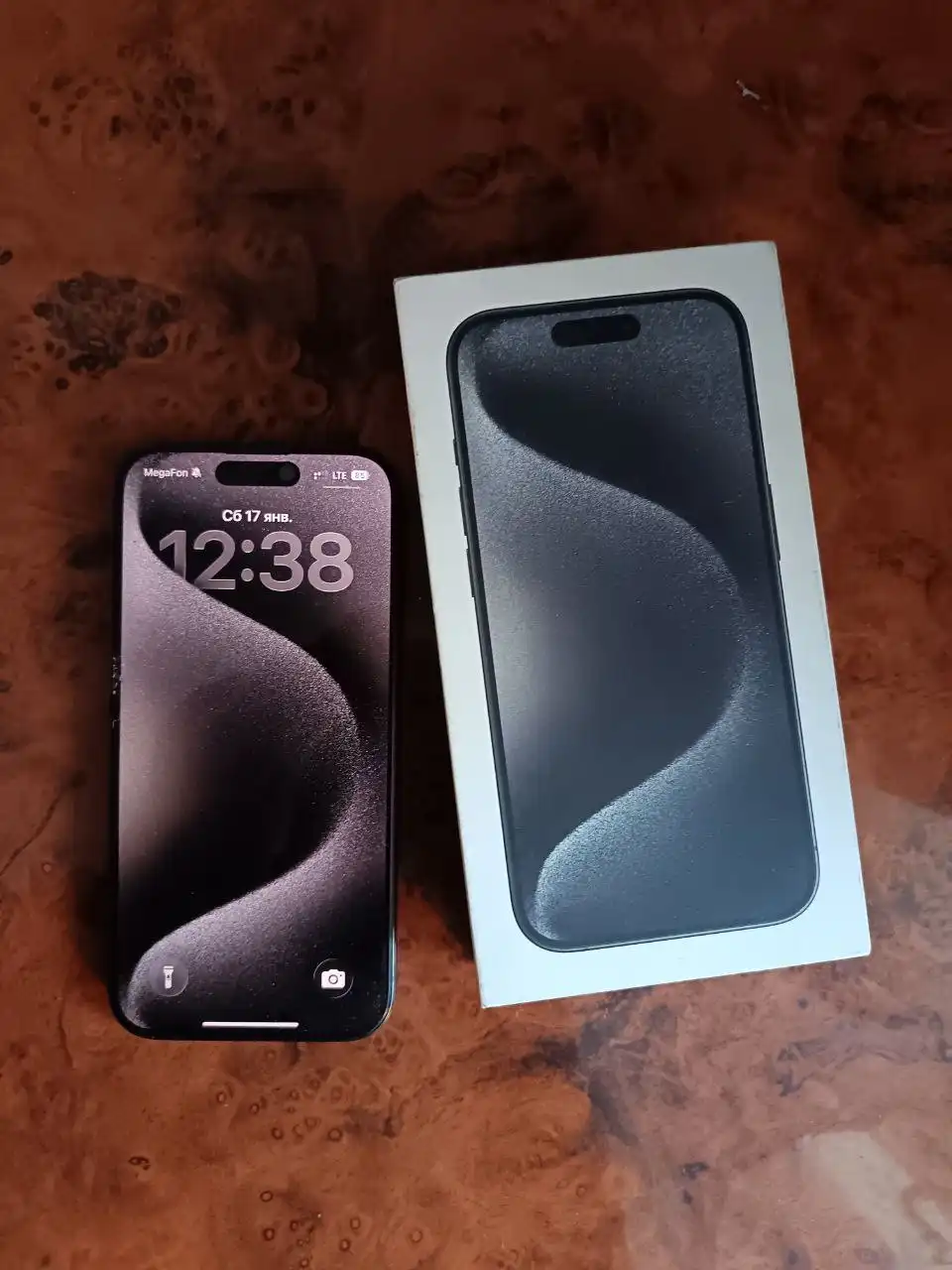 iPhone 15 Pro 128 ГБ в отличном состоянии - Смартфоны (Электроника) в Бутово