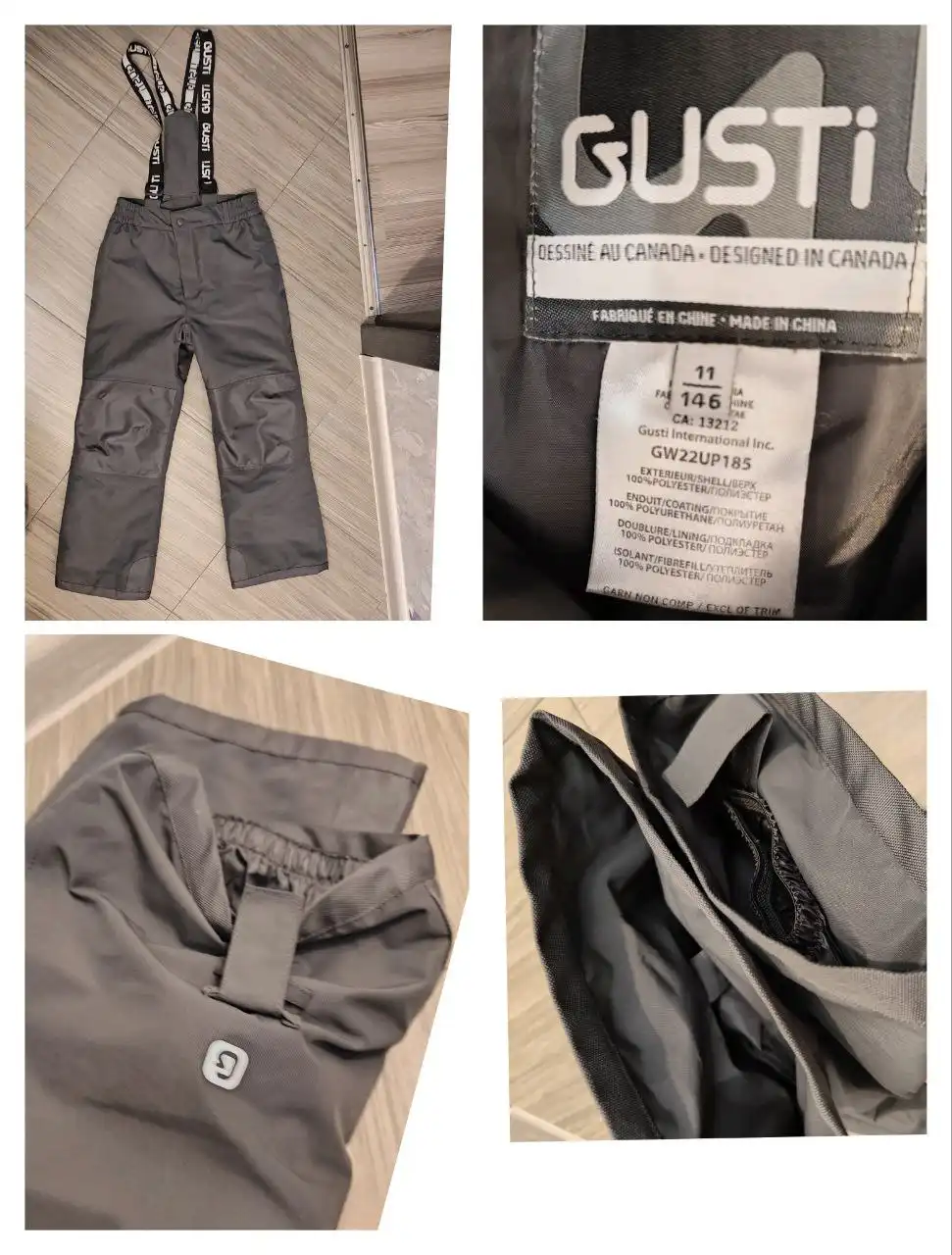 Зимний полукомбез Gusti размер 146 - Детская одежда (Одежда) в Неизвестно