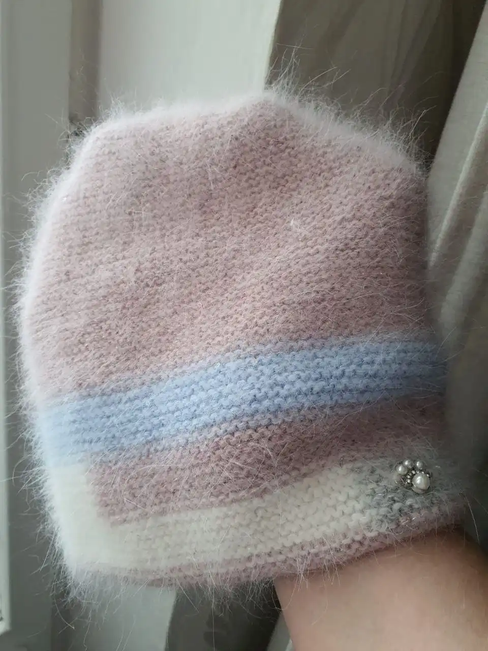 Шапка теплая ангора - Головные уборы (Одежда) в Подольск