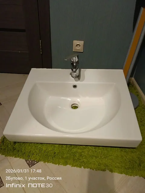 Продажа раковины со смесителем от застройщика - частное объявление в Бутово