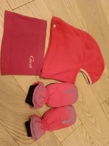 Флисовый шлем-поддева и зимние аксессуары - частное объявление в Московский