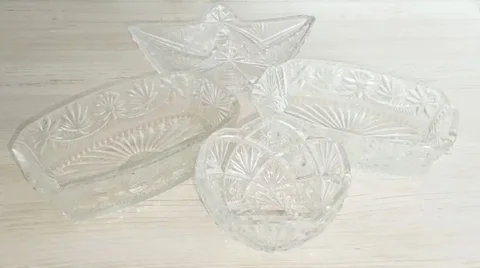 Продажа хрустальной ладьи и салатников - Барахолка в Подольск