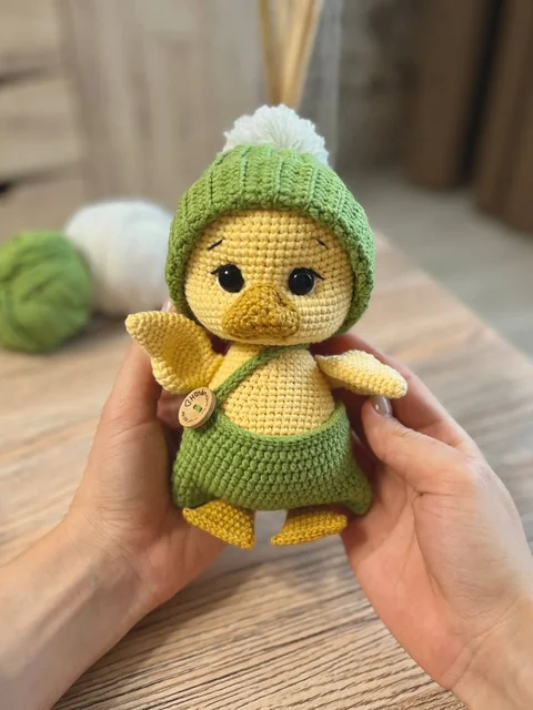 Милый утенок ручной работы - Игрушки в Бутово