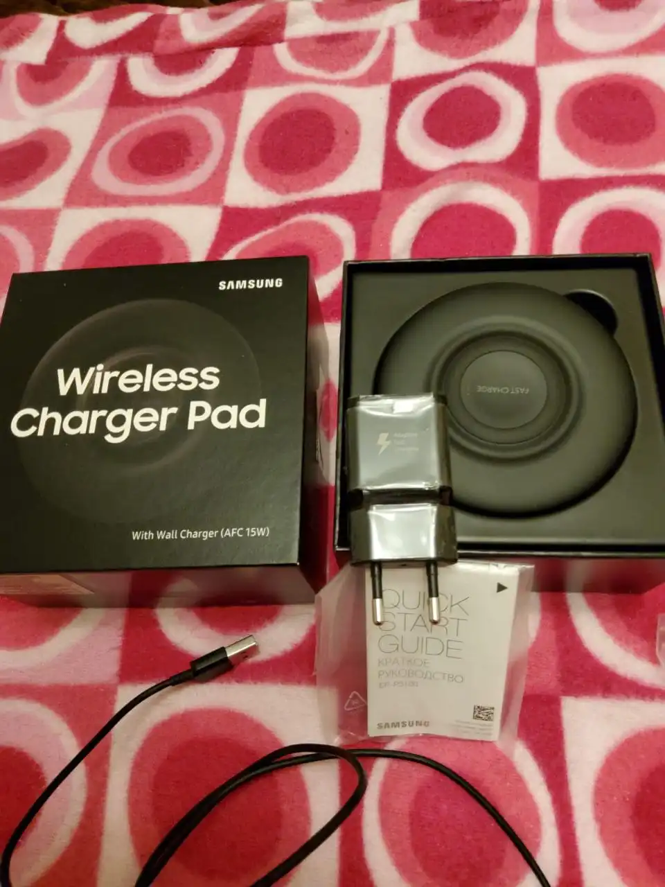 Беспроводная зарядка Самсунг оригинал - Аксессуары (Электроника) в Подольск