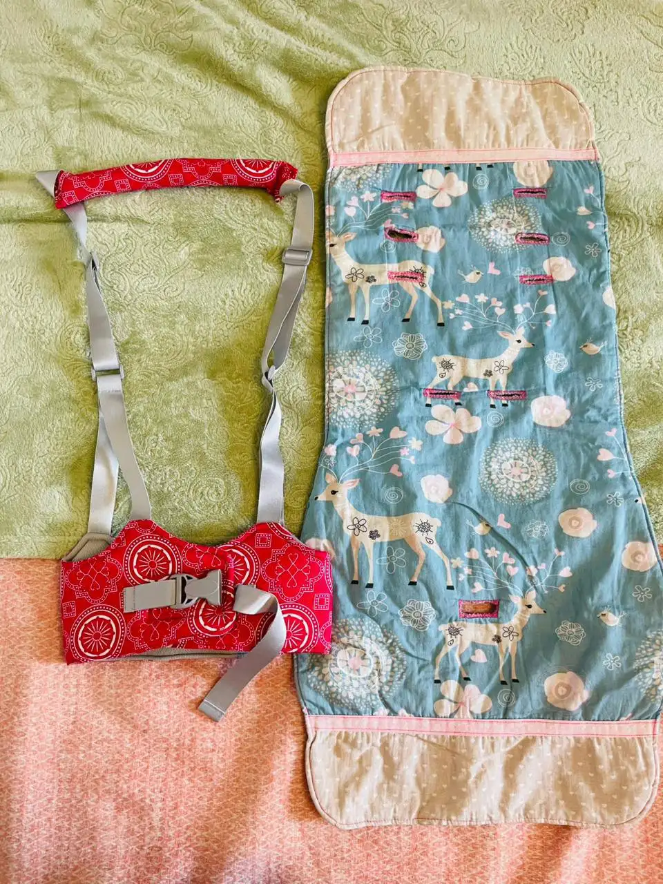 Вкладыш накладка для колясок или авто кресло, хлопок - Аксессуары для детей (Товары для детей) в Бутово