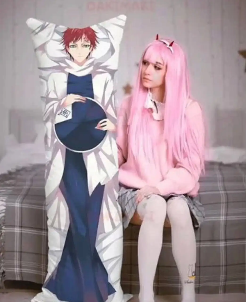 Аниме подушка с чехлом - Барахолка в Подольск