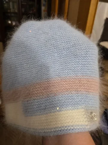 Новая шапка ангора 70% с паетками - Головные уборы в Подольск