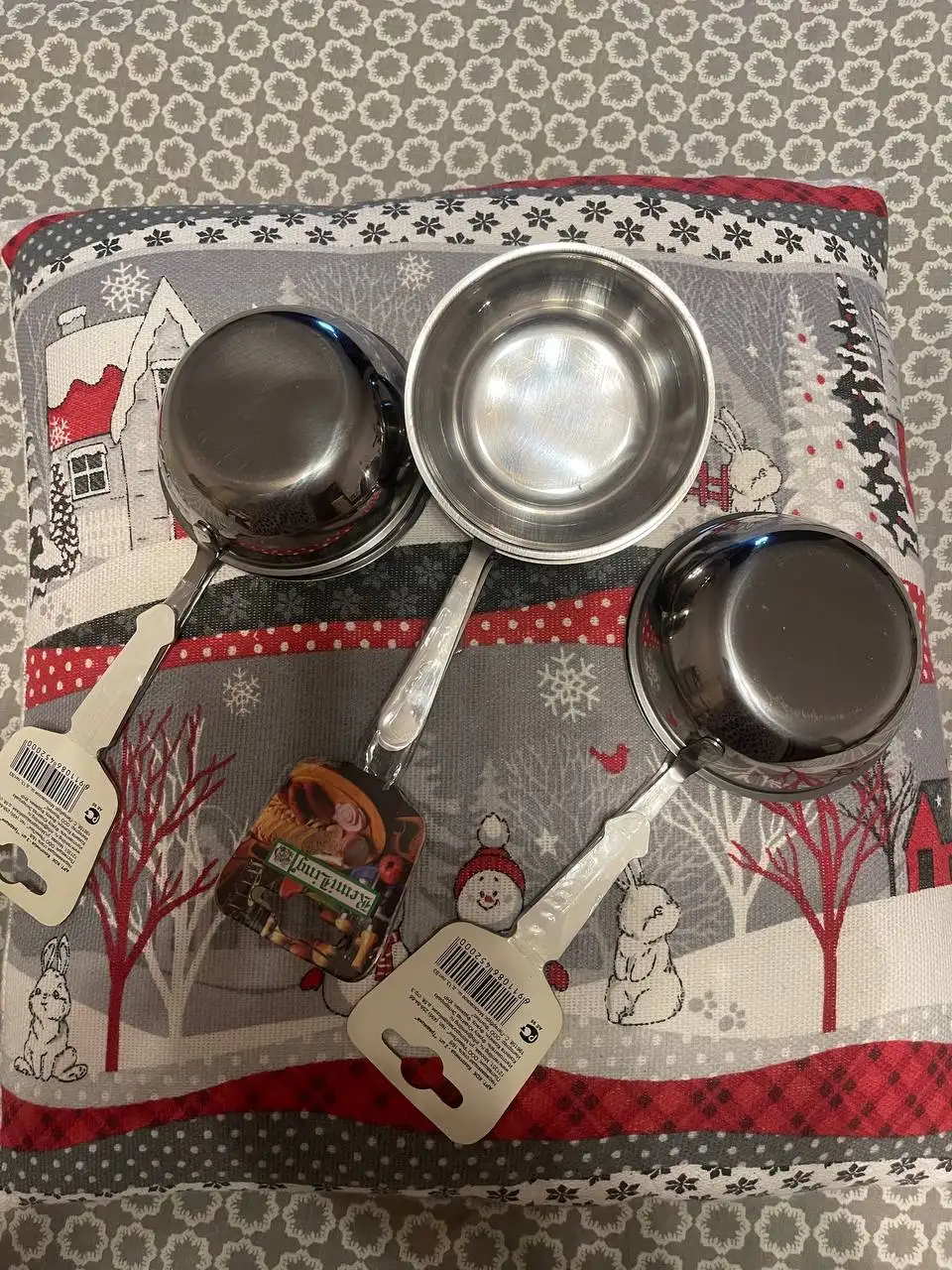 Новые кокотницы 6 шт из нержавеющей стали - Посуда и кухонная утварь (Для дома и дачи) в Неизвестно