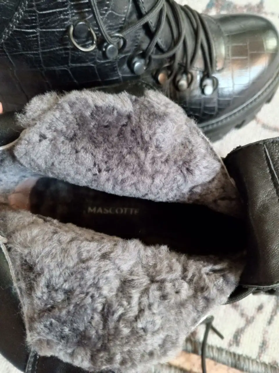 Ботинки Mascotte натуральная кожа и мех размер 36.5 - Обувь (Одежда) в Подольск