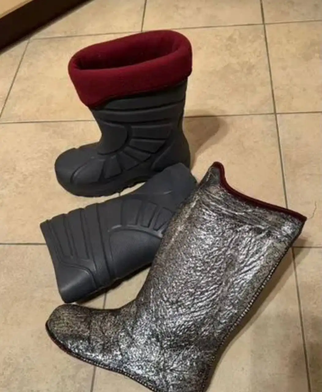 Утепленные резиновые сапоги из ЭВА - Обувь (Одежда) в Бутово