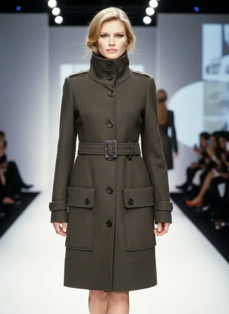 Пальто в стиле милитари 42-44 - Свадебные платья в Москва