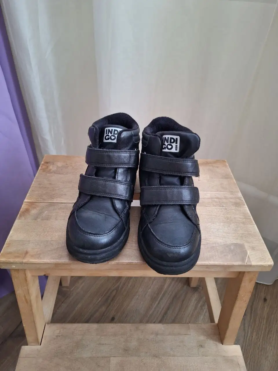 Демисезонные ботинки черного цвета размер 31 - Обувь (Одежда) в Сосенский