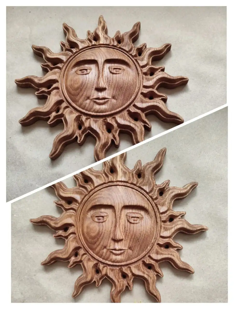 Панно Солнышко из 150-летнего дуба - Рукоделие (Хобби и отдых) в Москва