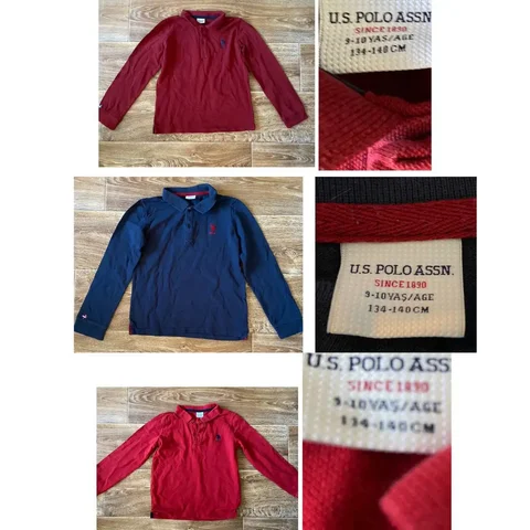 Поло с длинным рукавом U.S. Polo ASSN для мальчика 9-10 лет - частное объявление в Подольск