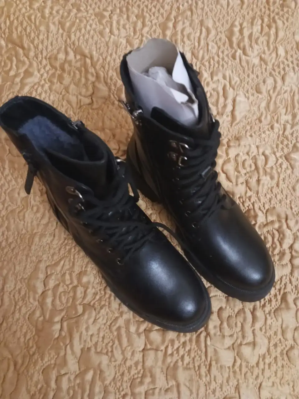 Новые ботинки натуральная кожа шерсть размер 36 - Обувь (Одежда) в Бутово