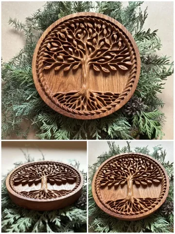 Панно "Древо жизни" из цельного дуба - Чехлы для телефонов в Москва