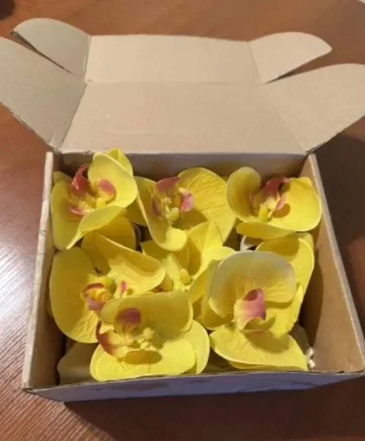 Подарочный набор для сервировки стола с орхидеями - Сервировка и посуда в Подольск