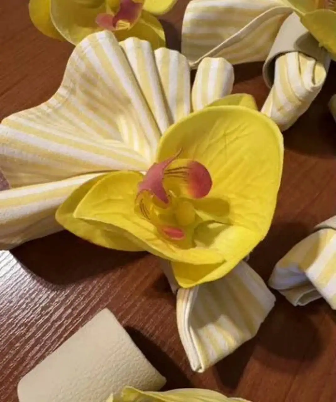 Подарочный набор для сервировки стола с орхидеями - Сервировка и посуда (Для дома и дачи) в Подольск