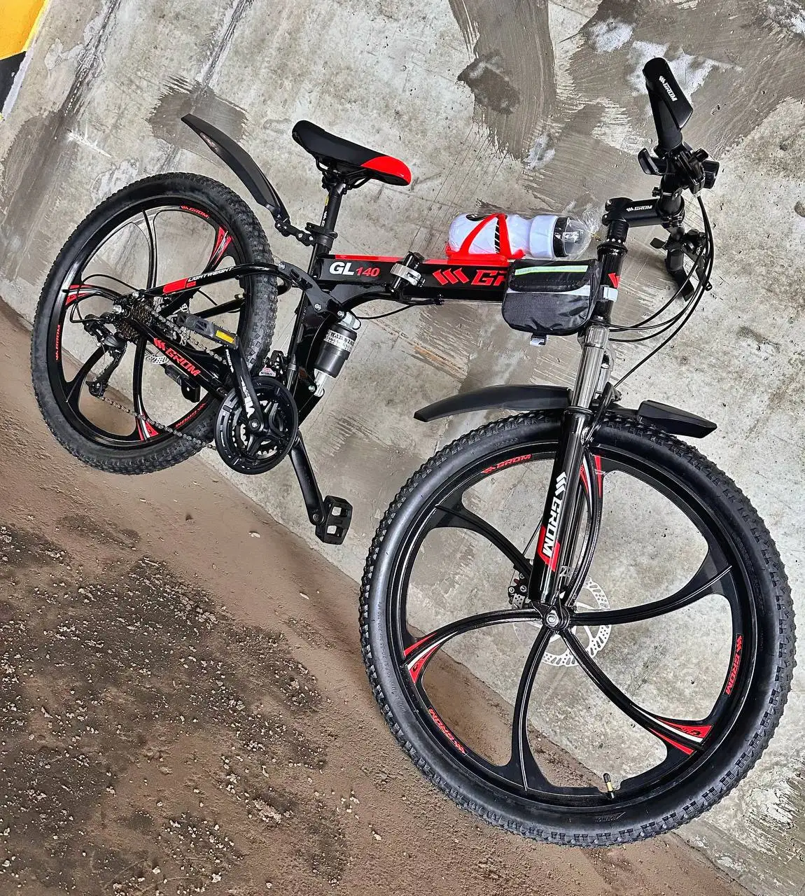 Складной велосипед на литых дисках 26 дюймов - Велосипеды (Хобби и отдых) в Подольск