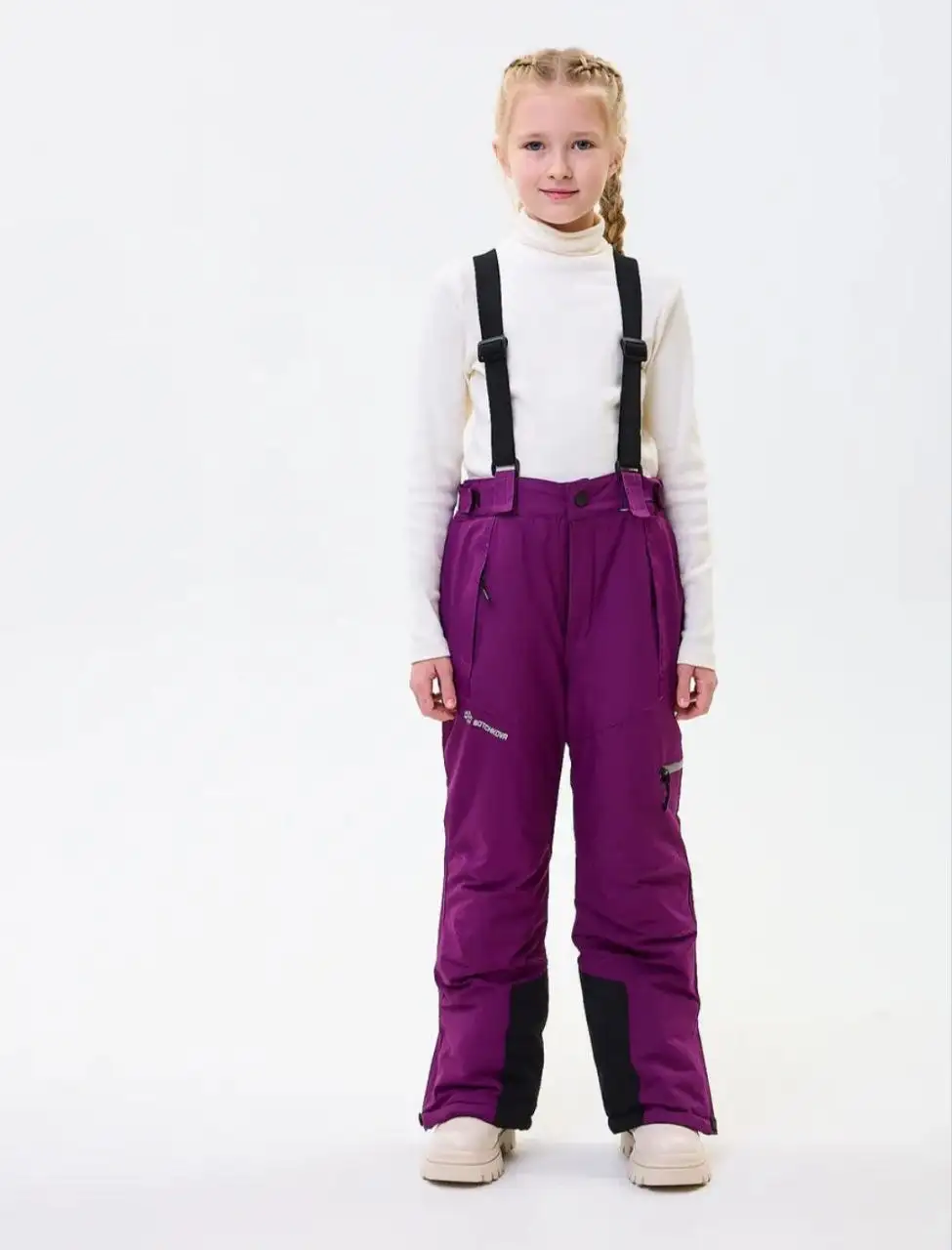 Демисезонные и зимние полукомбинезоны для девочки - Одежда для детей (Товары для детей) в Бутово