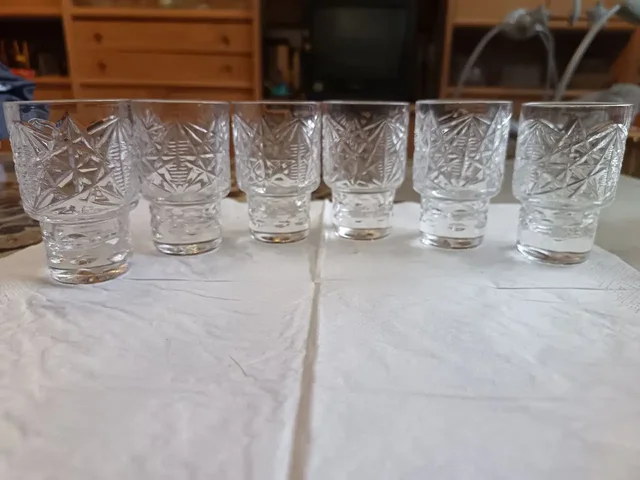 Хрусталь эпохи СССР: стопки, бокалы, стаканы - частное объявление в Бутово