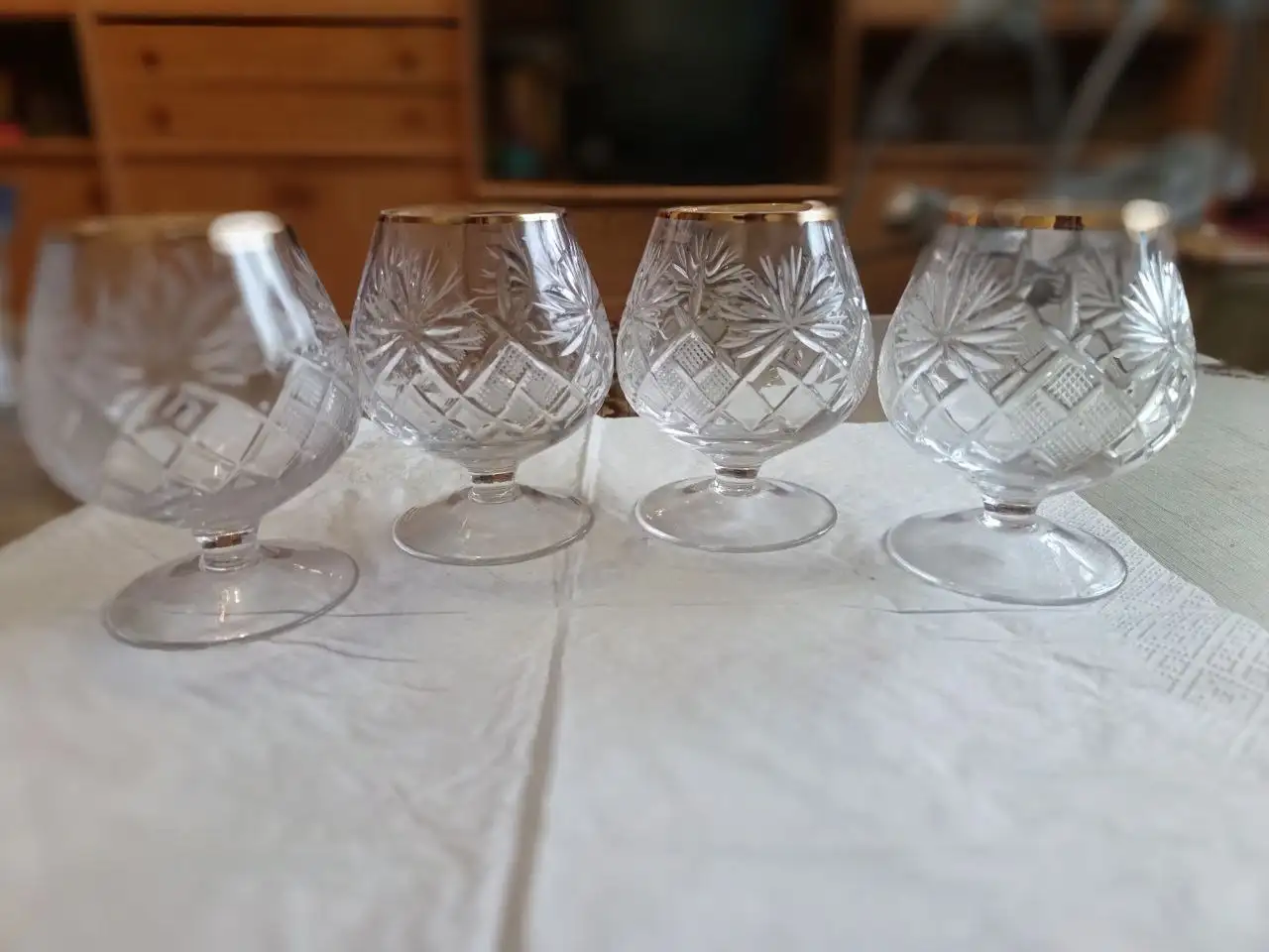 Хрусталь эпохи СССР: стопки, бокалы, стаканы - Хрусталь (Барахолка) в Бутово