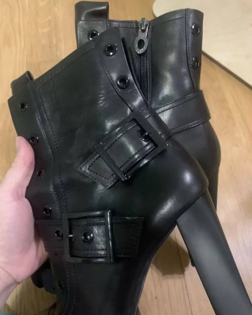 Женские кожаные ботильоны 37 размера - Обувь (Одежда) в Подольск