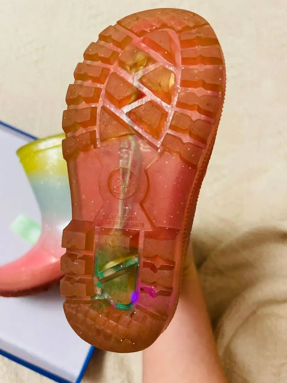 Резиновые сапожки PlayToday с утеплителем и подсветкой - Обувь (Одежда) в Бутово