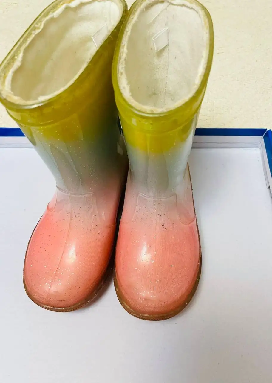 Резиновые сапожки PlayToday с утеплителем и подсветкой - Обувь (Одежда) в Бутово