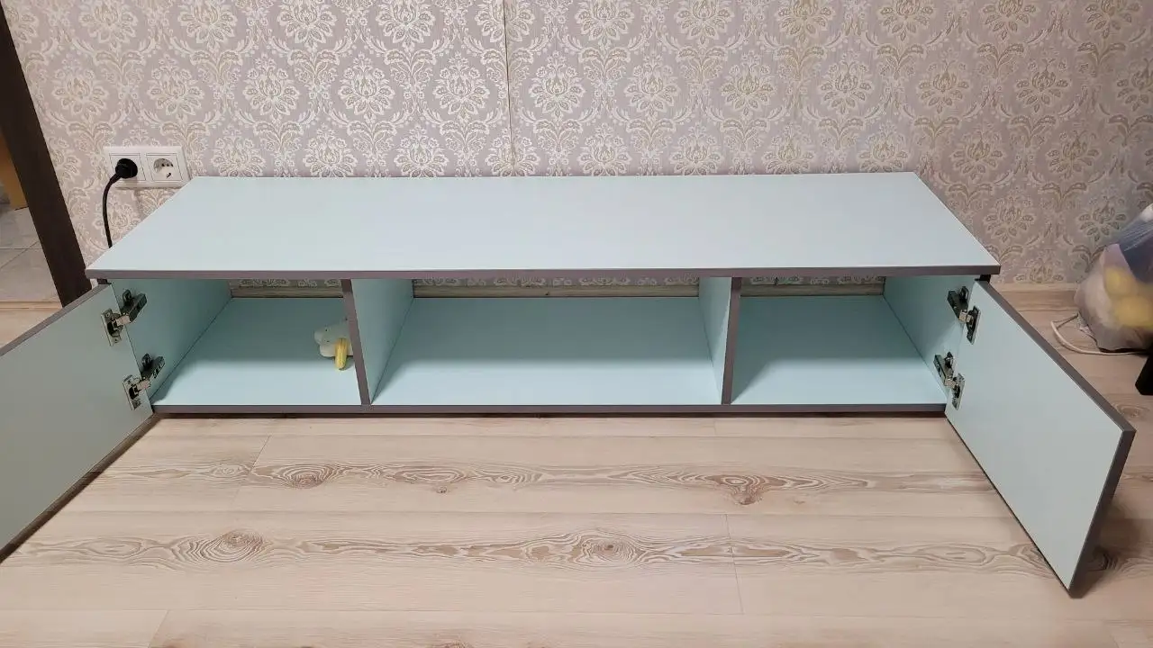 Тумба под ТВ новая мятного цвета - Мебель (Для дома и дачи) в Подольск