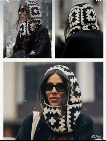 Капор а ля Prada или трендовый Бабушкин квадрат - Юбки в Подольск