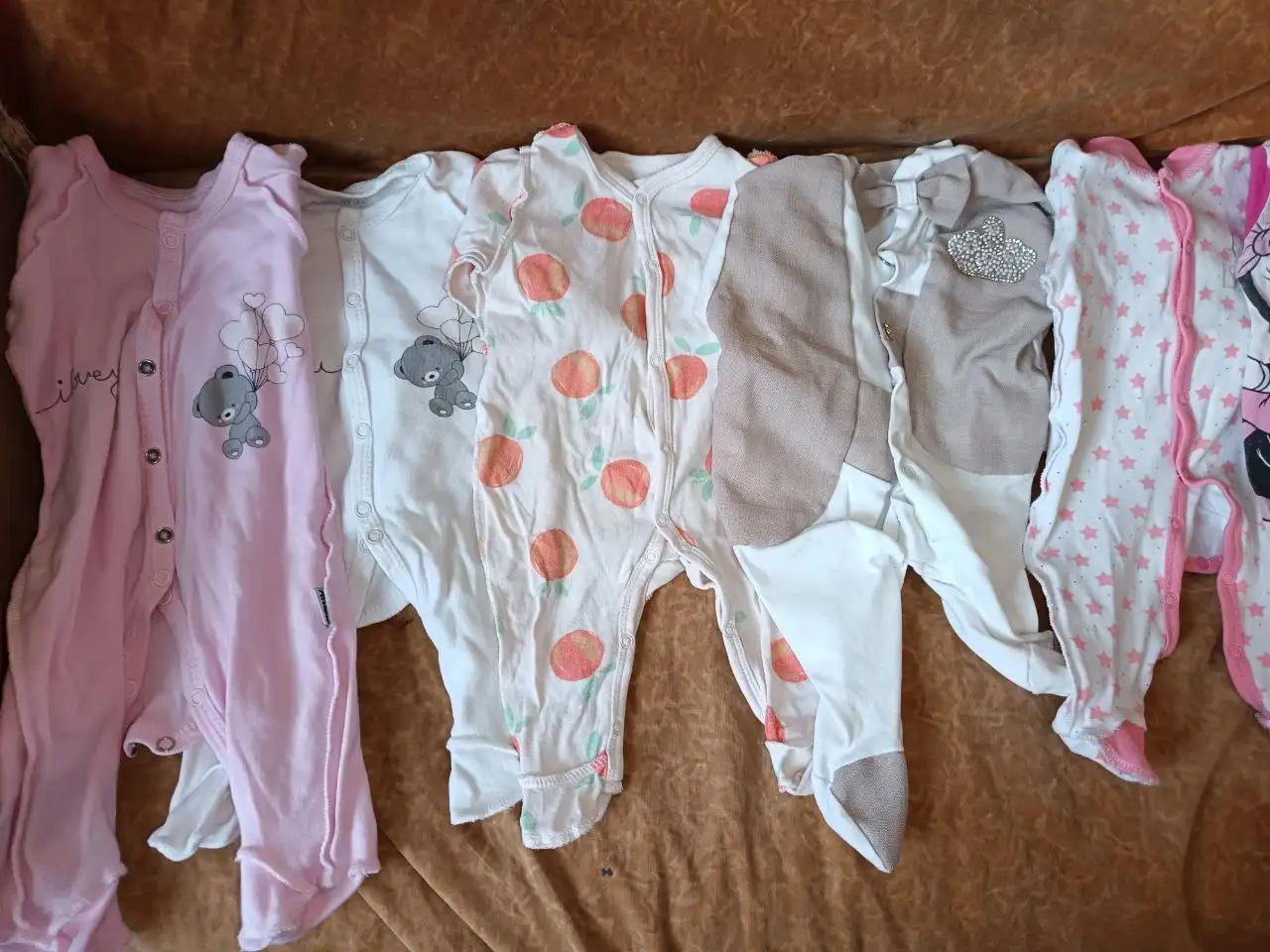 Пакет вещей для новорожденной девочки 56рр - Одежда для новорожденных (Товары для детей) в Бутово