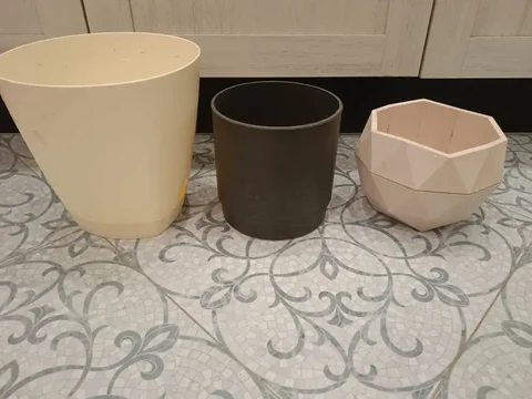 Горшки цветочные с поддонами - Растения в Московский