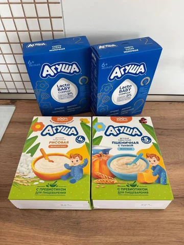 Сухая молочная смесь Агуша и каша - Сумки и аксессуары в Москва